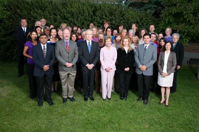 Gimble Eye Center Canada Team with Dr. Amir Mani 